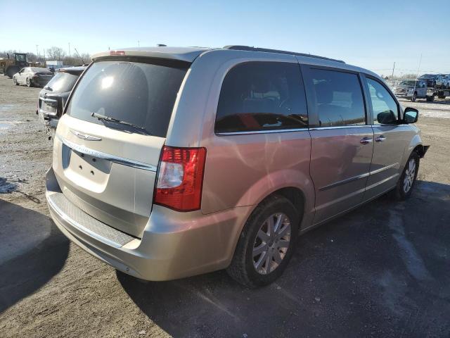 2C4RC1CG5CR383733 - 2012 CHRYSLER TOWN & COU TOURING L GOLD photo 3