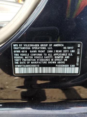 1VWDT7A39HC059310 - 2017 VOLKSWAGEN PASSAT R-LINE Qara foto 12