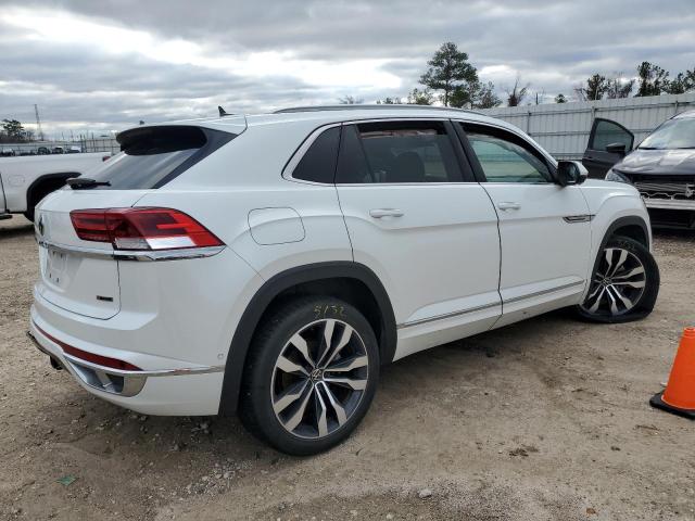 1V2FE2CA9NC221578 - 2022 VOLKSWAGEN ATLAS CROS SEL PREMIUM R-LINE WHITE photo 3