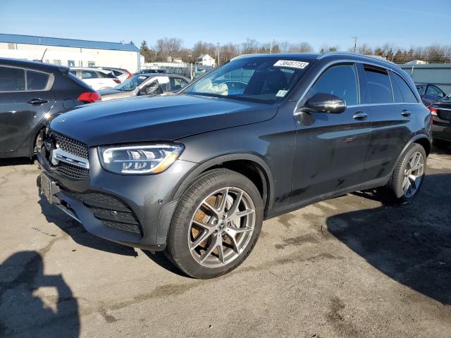 W1N0G8EB7NV353441 - 2022 MERCEDES-BENZ GLC 300 4MATIC CHARCOAL photo 1