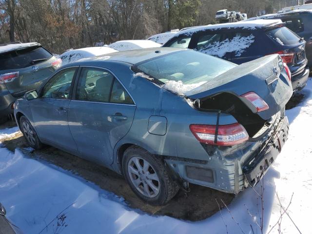 4T4BF3EK4BR112462 - 2011 TOYOTA CAMRY BASE TURQUOISE photo 2