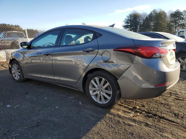 5NPDH4AE6EH476226 - 2014 HYUNDAI ELANTRA SE GRAY photo 2