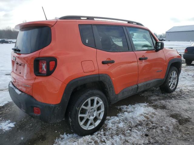 ZACNJBABXKPJ81102 - 2019 JEEP RENEGADE SPORT Նարնջագույն լուսանկար 3