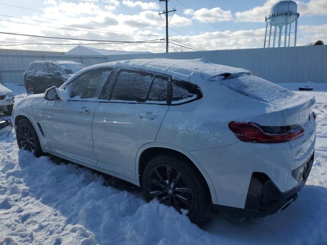 5UX33DT04N9M03391 - 2022 BMW X4 XDRIVE30I WHITE photo 2
