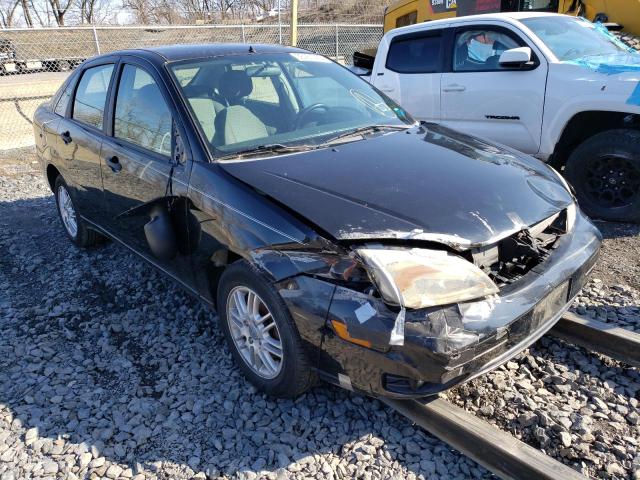 1FAHP34N66W256287 - 2006 FORD FOCUS ZX4 BLACK photo 4