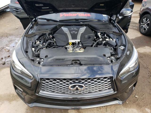 JN1EV7AR8JM610223 - 2018 INFINITI Q50 LUXE BLACK photo 11