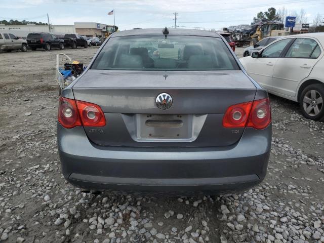 3VWST81K96M696732 - 2006 VOLKSWAGEN JETTA TDI OPTION PACKAGE 1 GRAY photo 6