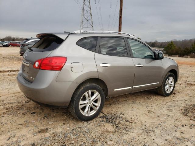 JN8AS5MVXCW703290 - 2012 NISSAN ROGUE S GRAY photo 3