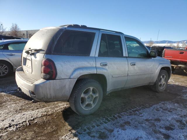 1GNDT33S492112719 - 2009 CHEVROLET TRAILBLAZE LT SILVER photo 3