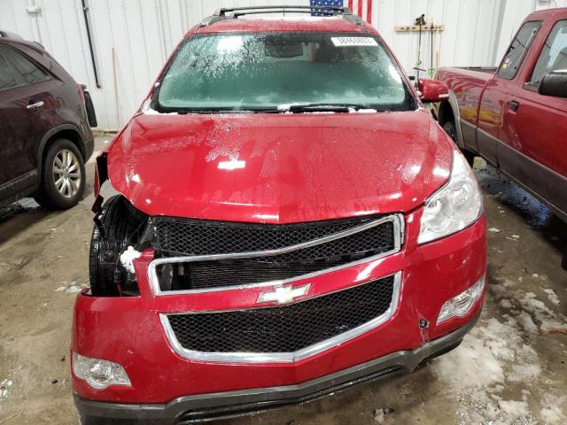 1GNKVGED6CJ169234 - 2012 CHEVROLET TRAVERSE LT RED photo 5