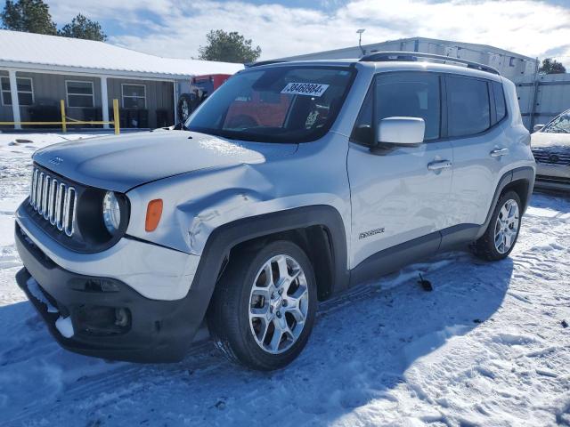 ZACCJABT9GPE17130 - 2016 JEEP RENEGADE LATITUDE SILVER photo 1