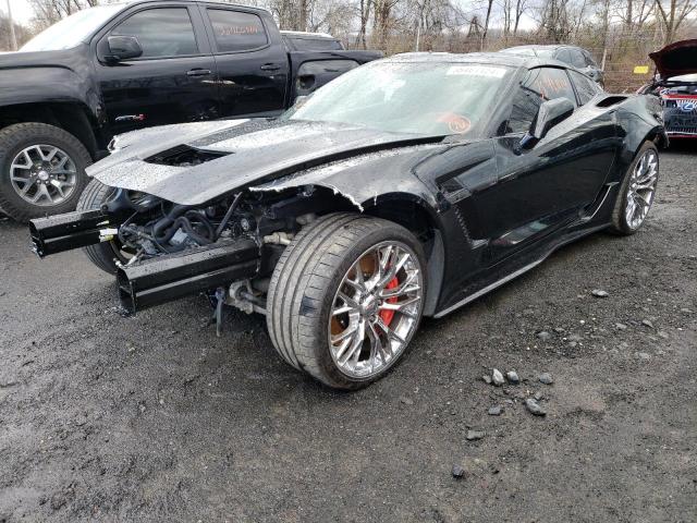 1G1YR2D6XJ5600475 - 2018 CHEVROLET CORVETTE Z06 2LZ BLACK photo 1