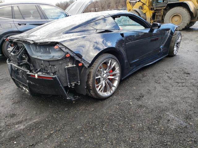 1G1YR2D6XJ5600475 - 2018 CHEVROLET CORVETTE Z06 2LZ BLACK photo 3