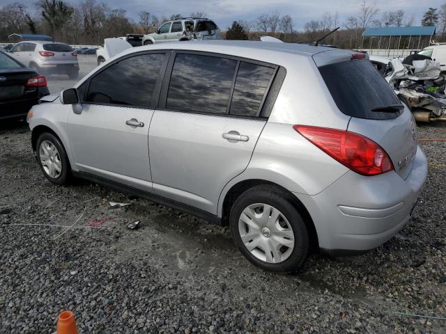 3N1BC1CPXBL390550 - 2011 NISSAN VERSA S SILVER photo 2