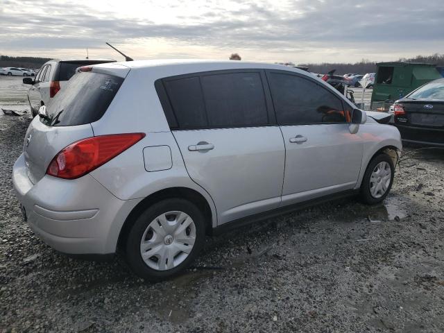 3N1BC1CPXBL390550 - 2011 NISSAN VERSA S SILVER photo 3