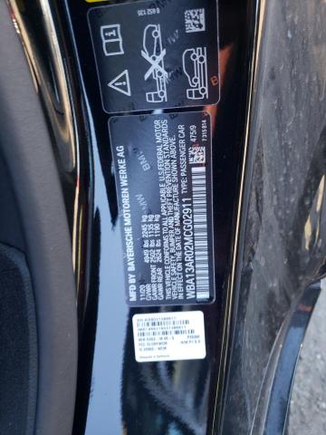WBA13AR02MCG02911 - 2021 BMW M440XI BLACK photo 12