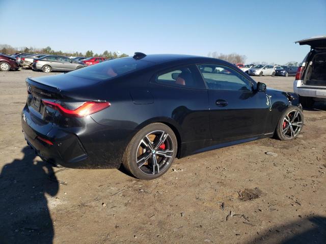 WBA13AR02MCG02911 - 2021 BMW M440XI BLACK photo 3