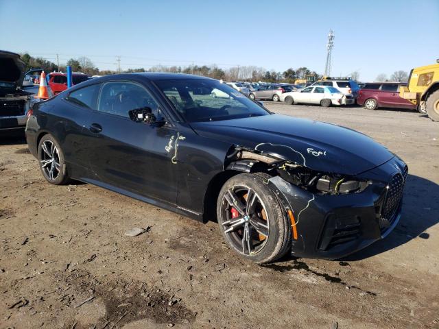WBA13AR02MCG02911 - 2021 BMW M440XI BLACK photo 4
