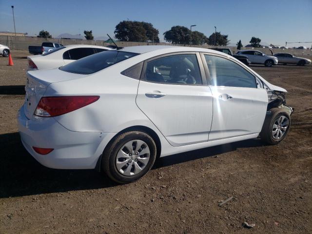 KMHCT4AE5GU123300 - 2016 HYUNDAI ACCENT SE WHITE photo 3