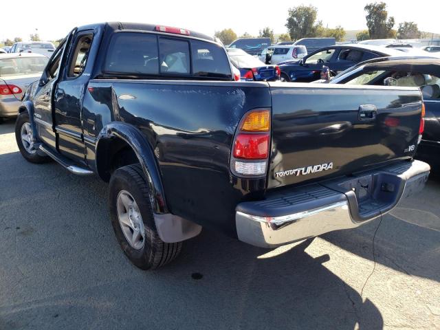 5TBRT38182S275265 - 2002 TOYOTA TUNDRA ACCESS CAB LIMITED BLACK photo 2