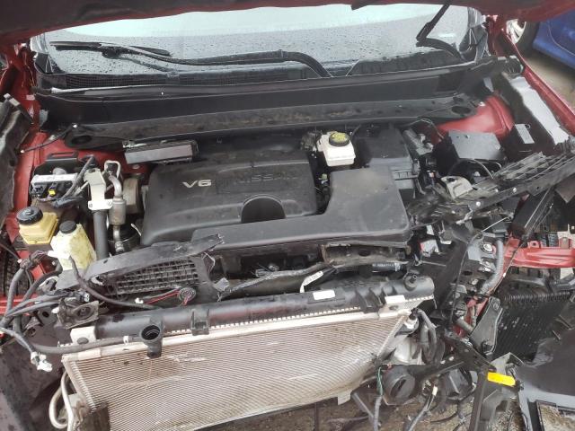 5N1DR2MN0KC584194 - 2019 NISSAN PATHFINDER S 红色 照片 12