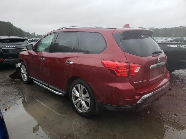 5N1DR2MN0KC584194 - 2019 NISSAN PATHFINDER S 红色 照片 2