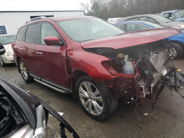 5N1DR2MN0KC584194 - 2019 NISSAN PATHFINDER S 红色 照片 4