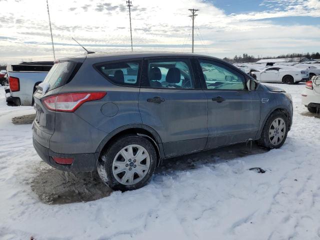 1FMCU0F73EUB06699 - 2014 FORD ESCAPE S GRAY photo 3