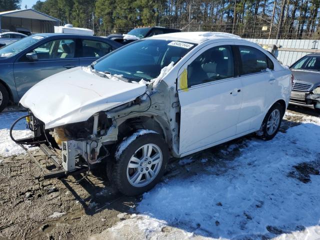 1G1JC5SH6C4152057 - 2012 CHEVROLET SONIC LT WHITE photo 1