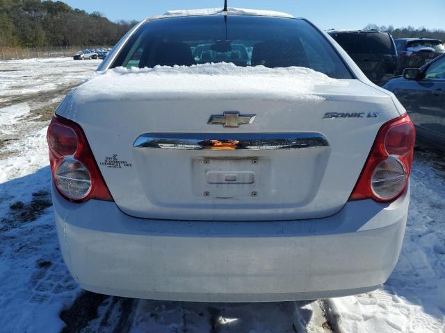 1G1JC5SH6C4152057 - 2012 CHEVROLET SONIC LT WHITE photo 6