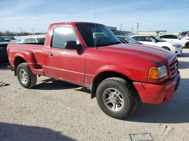 1FTYR10U73PA58989 - 2003 FORD RANGER RED photo 4