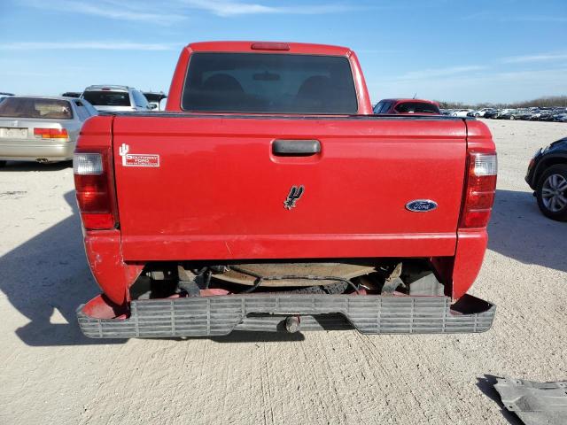 1FTYR10U73PA58989 - 2003 FORD RANGER RED photo 6