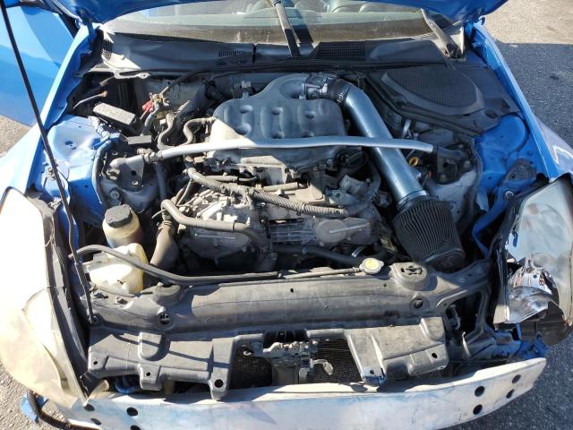 JN1AZ34E25M653000 - 2005 NISSAN 350Z COUPE BLUE photo 11