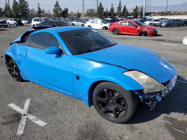 JN1AZ34E25M653000 - 2005 NISSAN 350Z COUPE BLUE photo 4