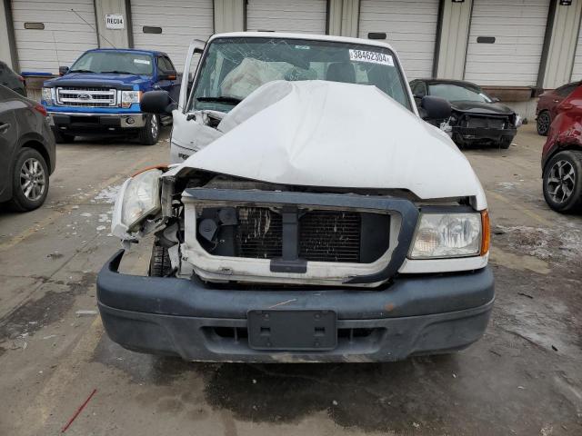 1FTYR10D74PA09910 - 2004 FORD RANGER WHITE photo 5