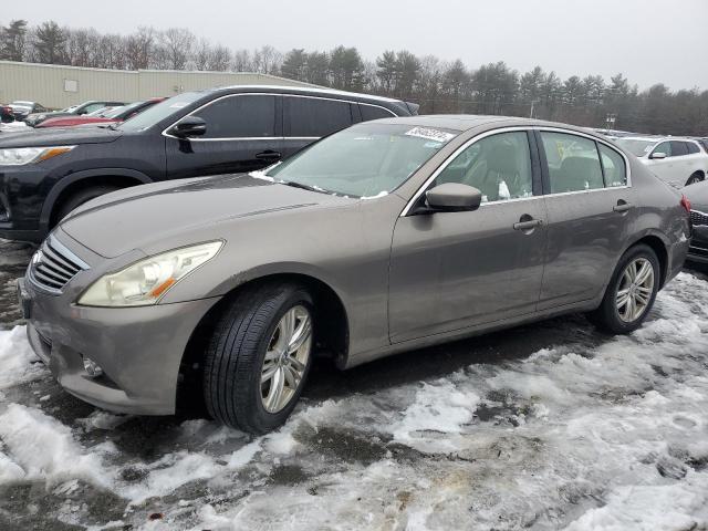 JN1CV6AR0AM452493 - 2010 INFINITI G37 TAN photo 1