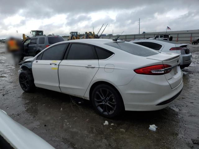 3FA6P0HD2JR251378 - 2018 FORD FUSION SE WHITE photo 2