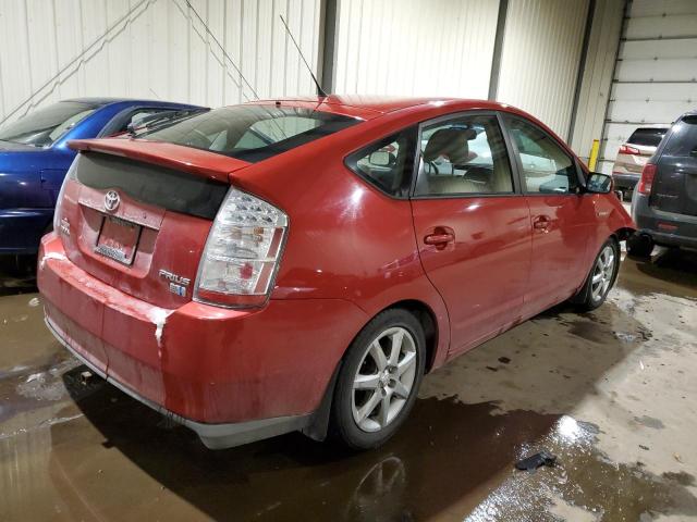 JTDKB20UX83335665 - 2008 TOYOTA PRIUS RED photo 3