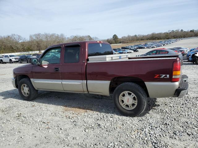 2GTEK19T631178670 - 2003 GMC NEW SIERRA K1500 BURGUNDY photo 2