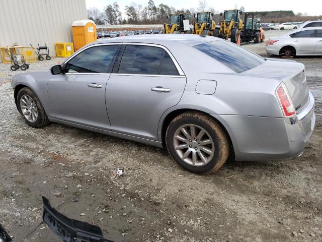 2C3CCAEG2EH373077 - 2014 CHRYSLER 300C SILVER photo 2