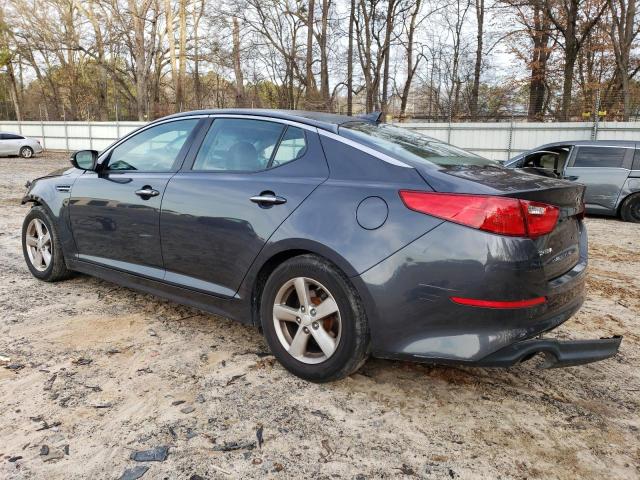 KNAGM4A70F5639459 - 2015 KIA OPTIMA LX GRAY photo 2