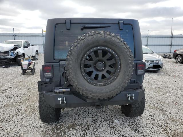 1C4BJWDG3GL259008 - 2016 JEEP WRANGLER U SPORT GRAY photo 6