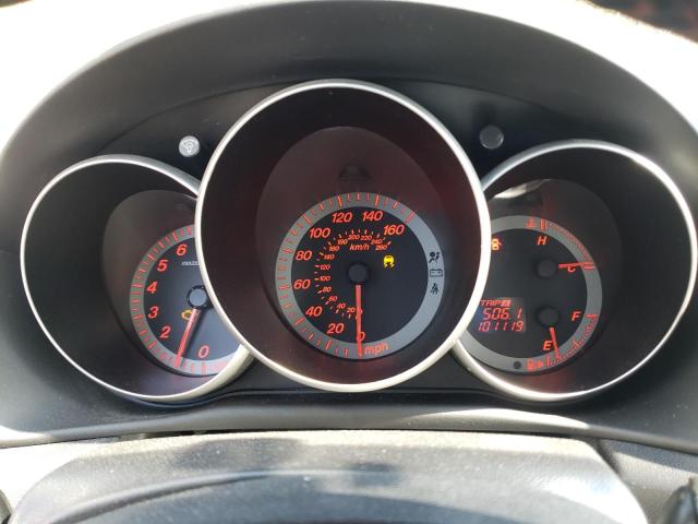 JM1BK34M981818365 - 2008 MAZDA SPEED 3 RED photo 8