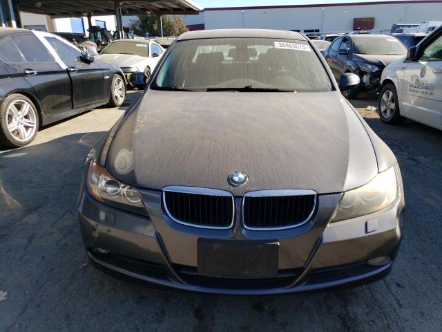WBAVB17556NK38300 - 2006 BMW 325 I AUTOMATIC CHARCOAL photo 5
