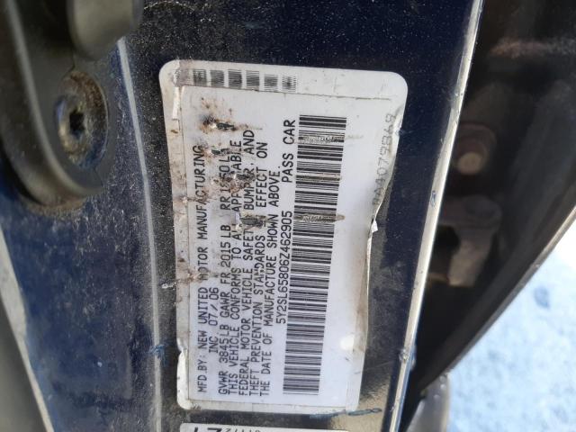 5Y2SL65806Z462905 - 2006 PONTIAC VIBE BLUE photo 13