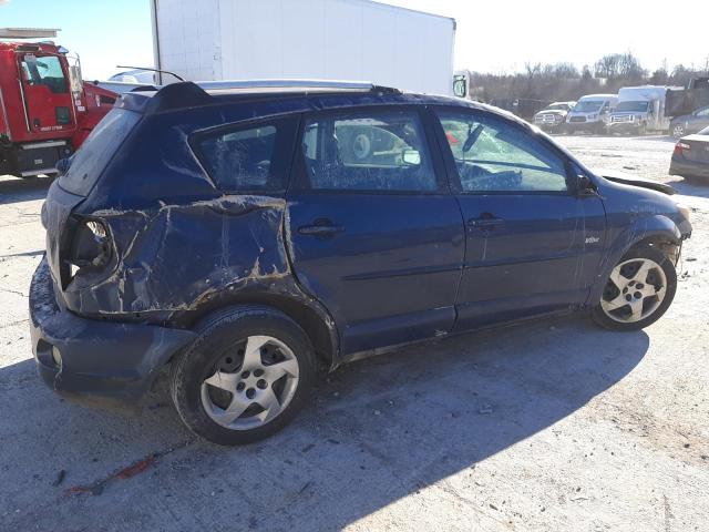 5Y2SL65806Z462905 - 2006 PONTIAC VIBE BLUE photo 3