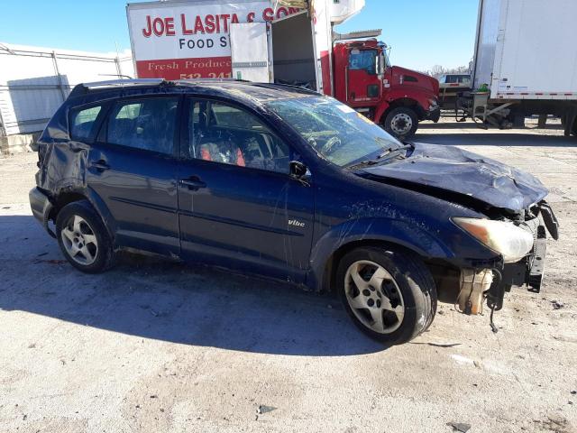 5Y2SL65806Z462905 - 2006 PONTIAC VIBE BLUE photo 4