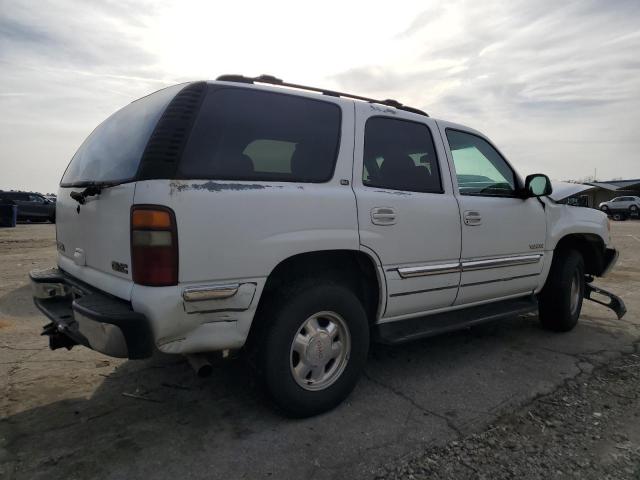 1GKEC13T51J138609 - 2001 GMC YUKON WHITE photo 3