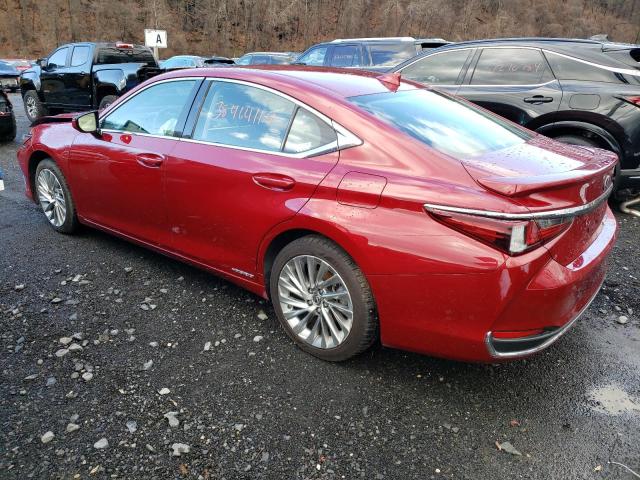 58AE21B12LU006167 - 2020 LEXUS ES 300H LUXURY RED photo 2