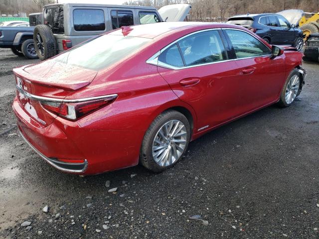 58AE21B12LU006167 - 2020 LEXUS ES 300H LUXURY RED photo 3